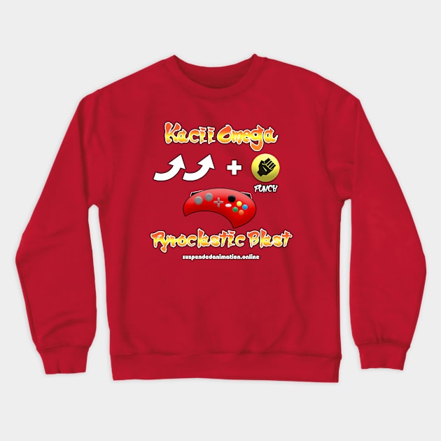 Kacii Omega - Pyroclastic Blast Crewneck Sweatshirt by tyrone_22